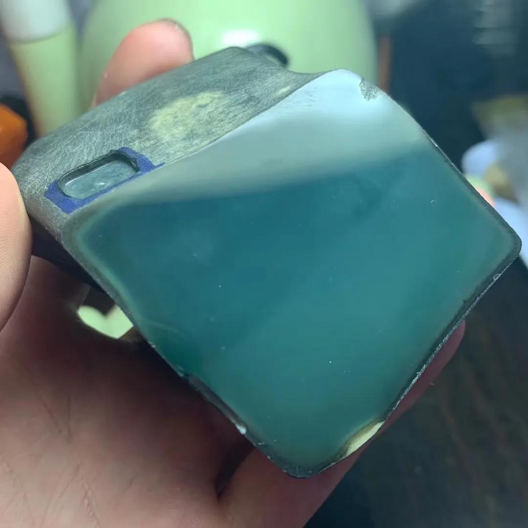 极品莫湾基蓝水翡翠原石