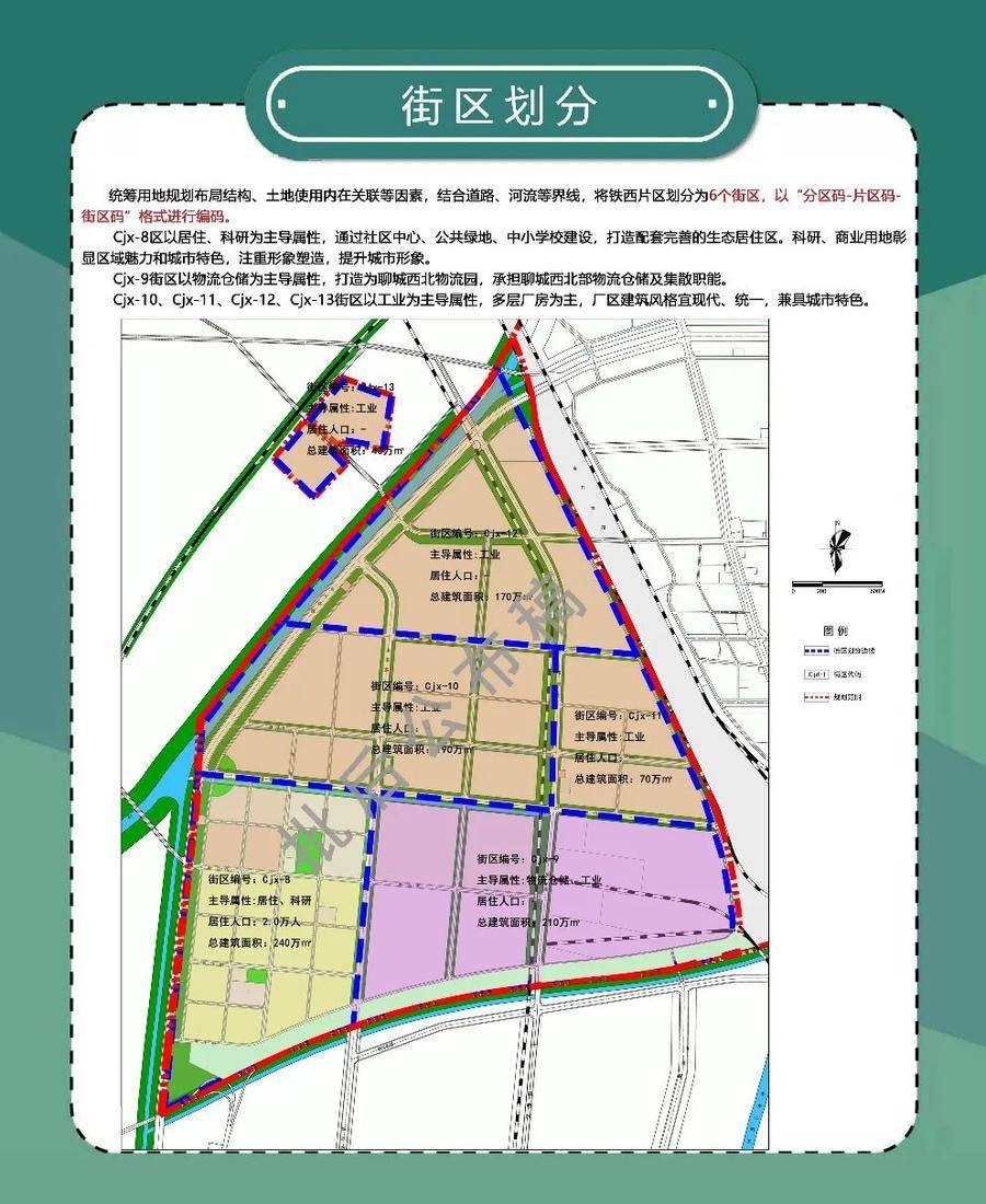 聊城铁西片区规划出炉图片