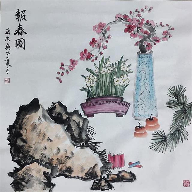 江苏籍画家朱磊的作品欣赏