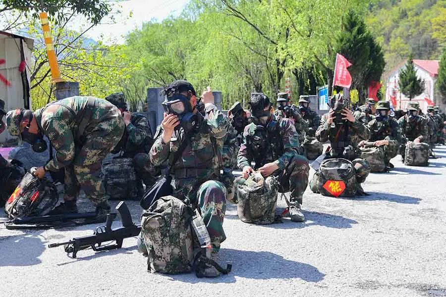 为战开跋!火箭军某部百公里野营拉练动力满格