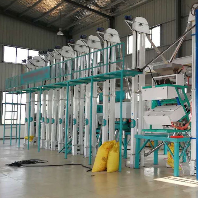 全自动小米碾米机组 稻谷加工设备