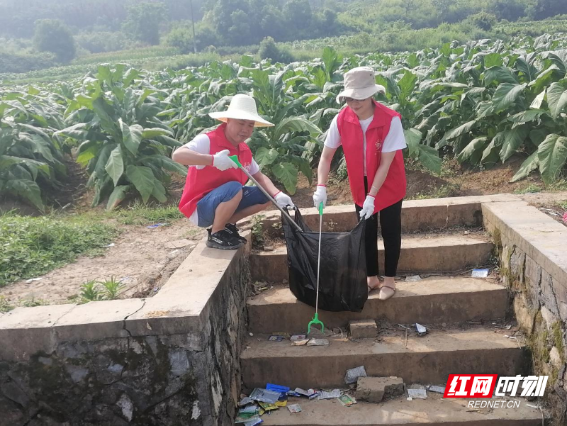 桂陽仁義鎮:清潔村居環境 助力旅發大會