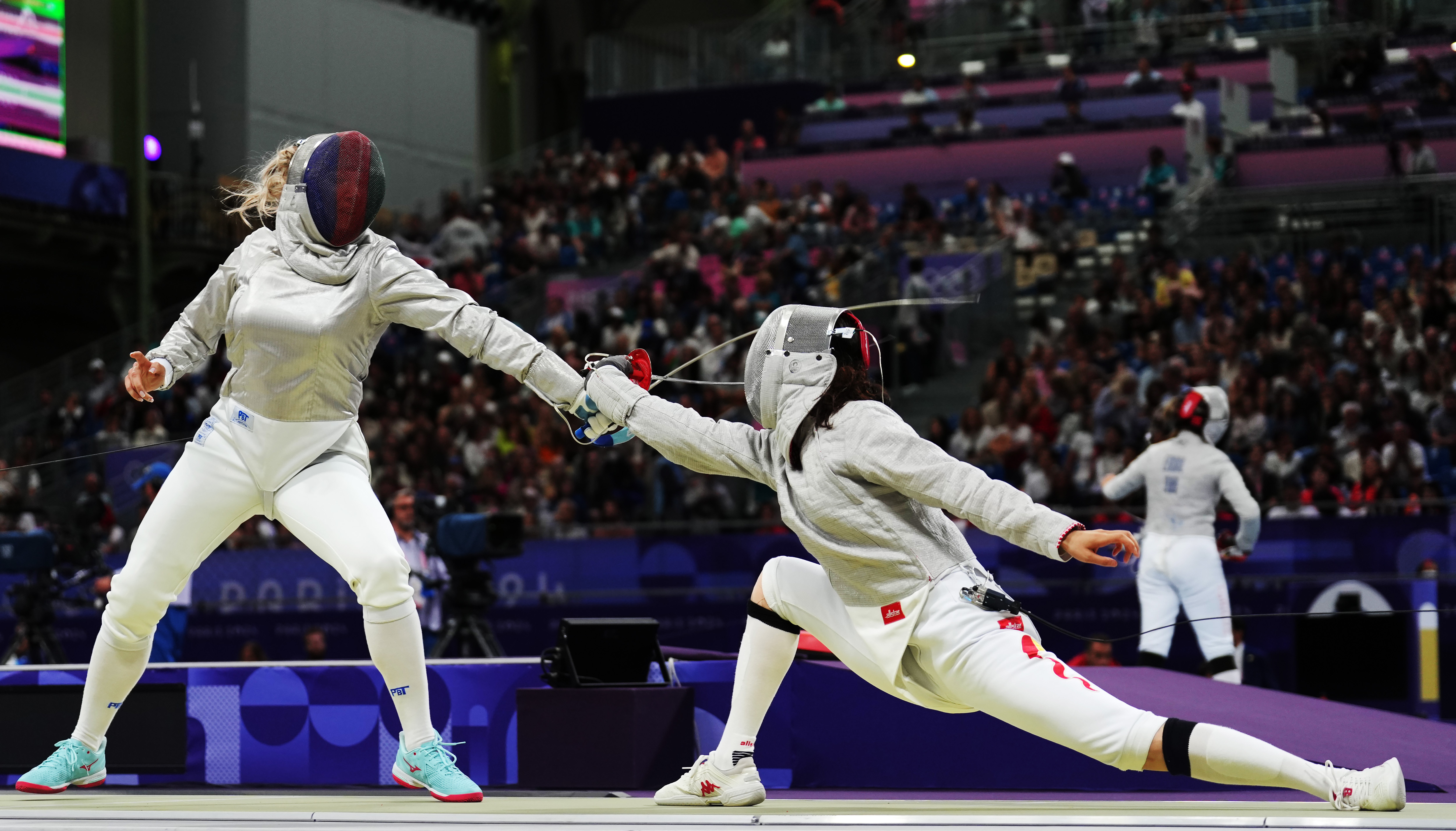 巴黎奥运会丨击剑——女子个人佩剑赛况