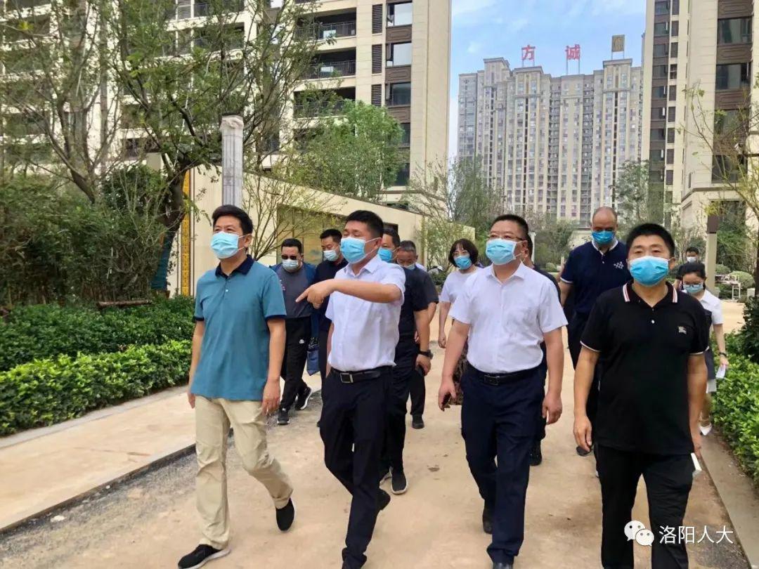 孙延文到洛龙区指导分包信访积案化解工作