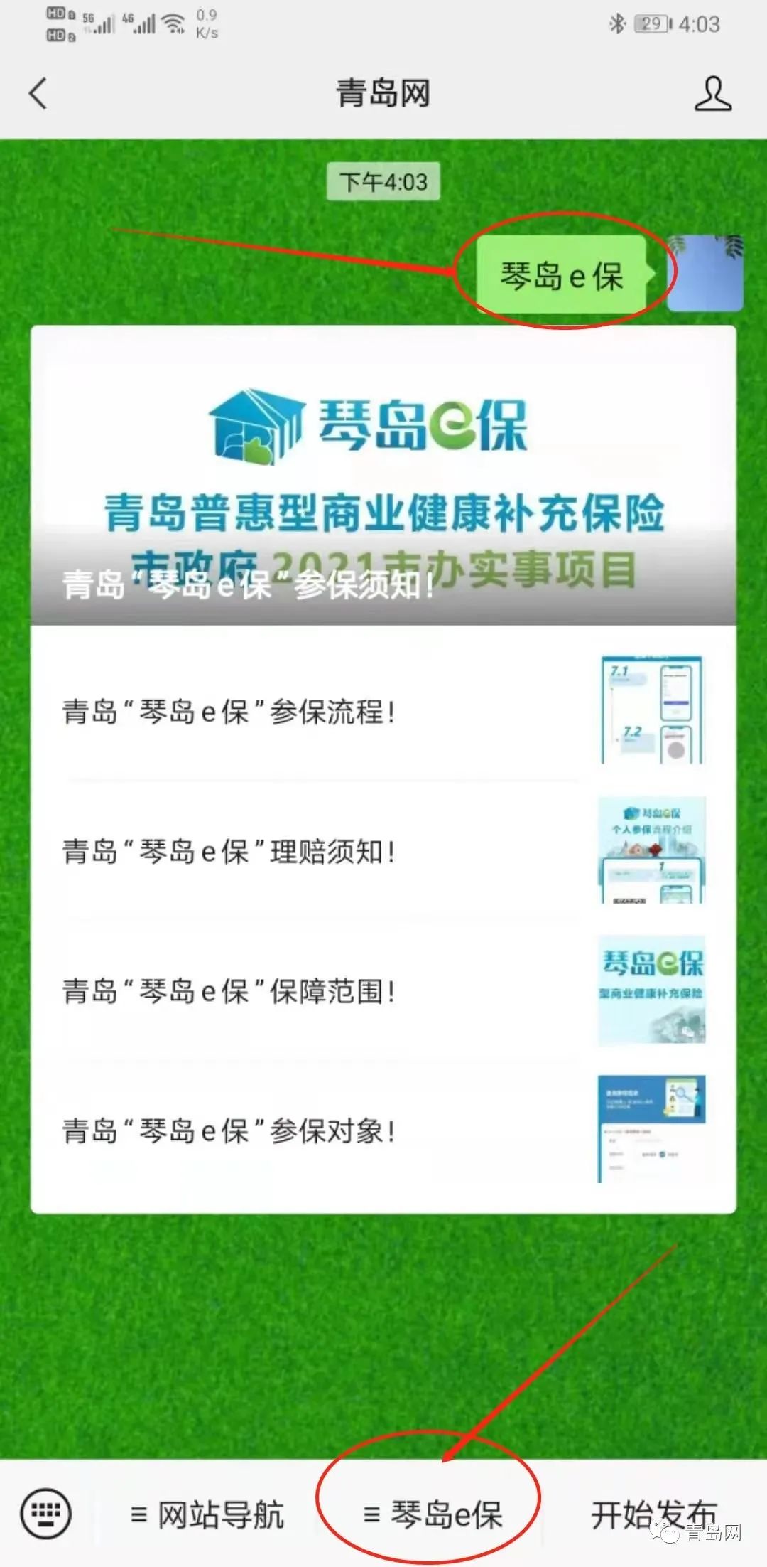 平度人,"琴岛e保"参保流程来了!