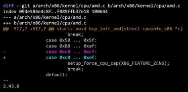 AMD Zen6阵容比预期更庞大！Linux补丁新增32款型号