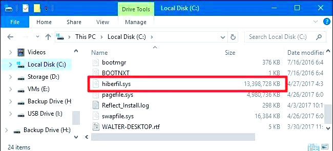hiberfil.sys，hiberfilsys文件可以删除吗