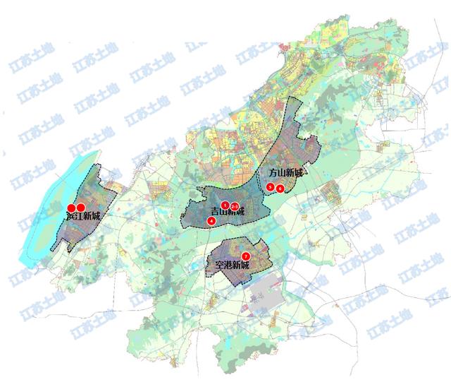 江宁开"吹"这儿?吉山新城涵盖上秦淮!控规图,藏着小心思