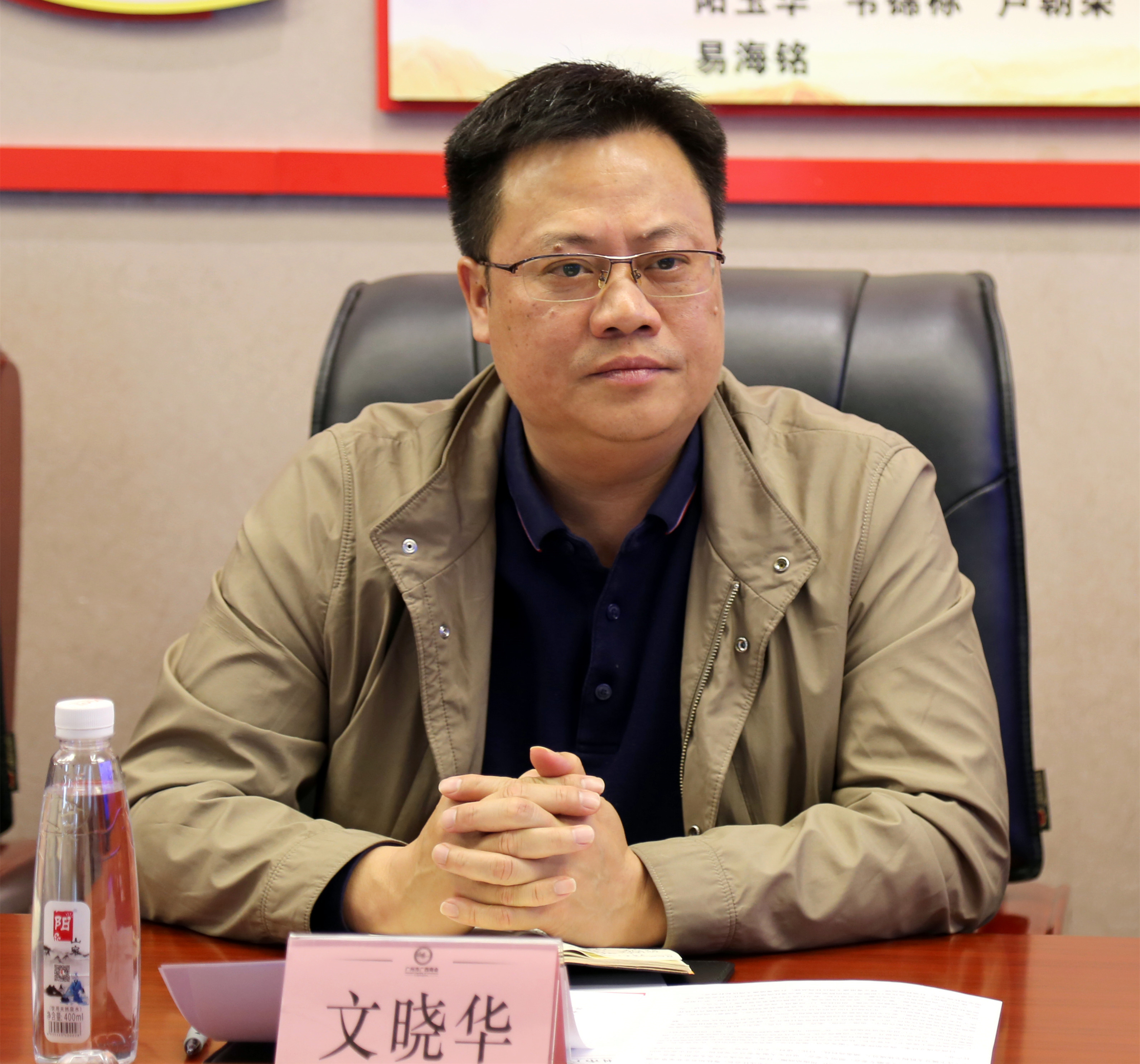 贵港投促局局长文晓华到广州市广西商会,多举措加大招商工作力度