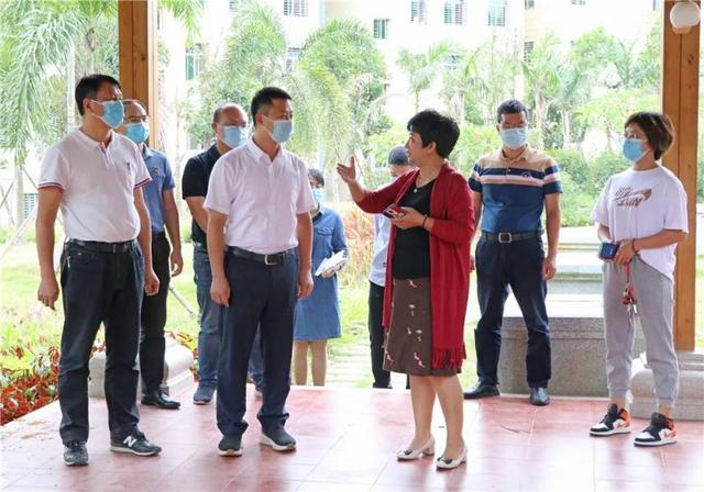 洛江区政府主要领导带队前往双阳街道调研