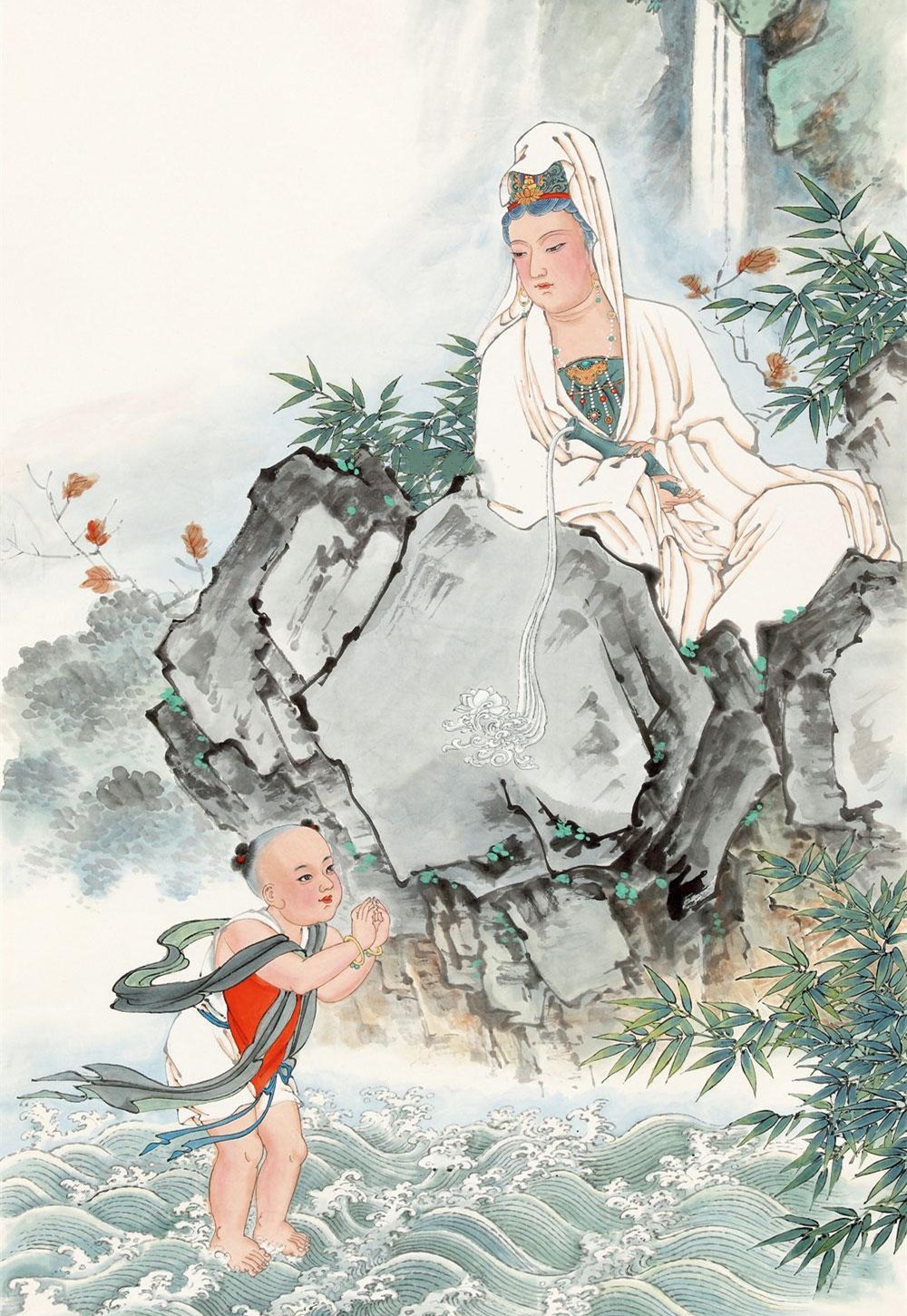 正月二十三是善财童子诞,善财童子请进门,赐财赐禄家宅丰