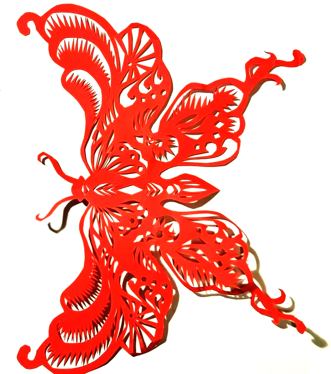 从民俗风情到现代时尚:蝴蝶剪纸的独特魅力