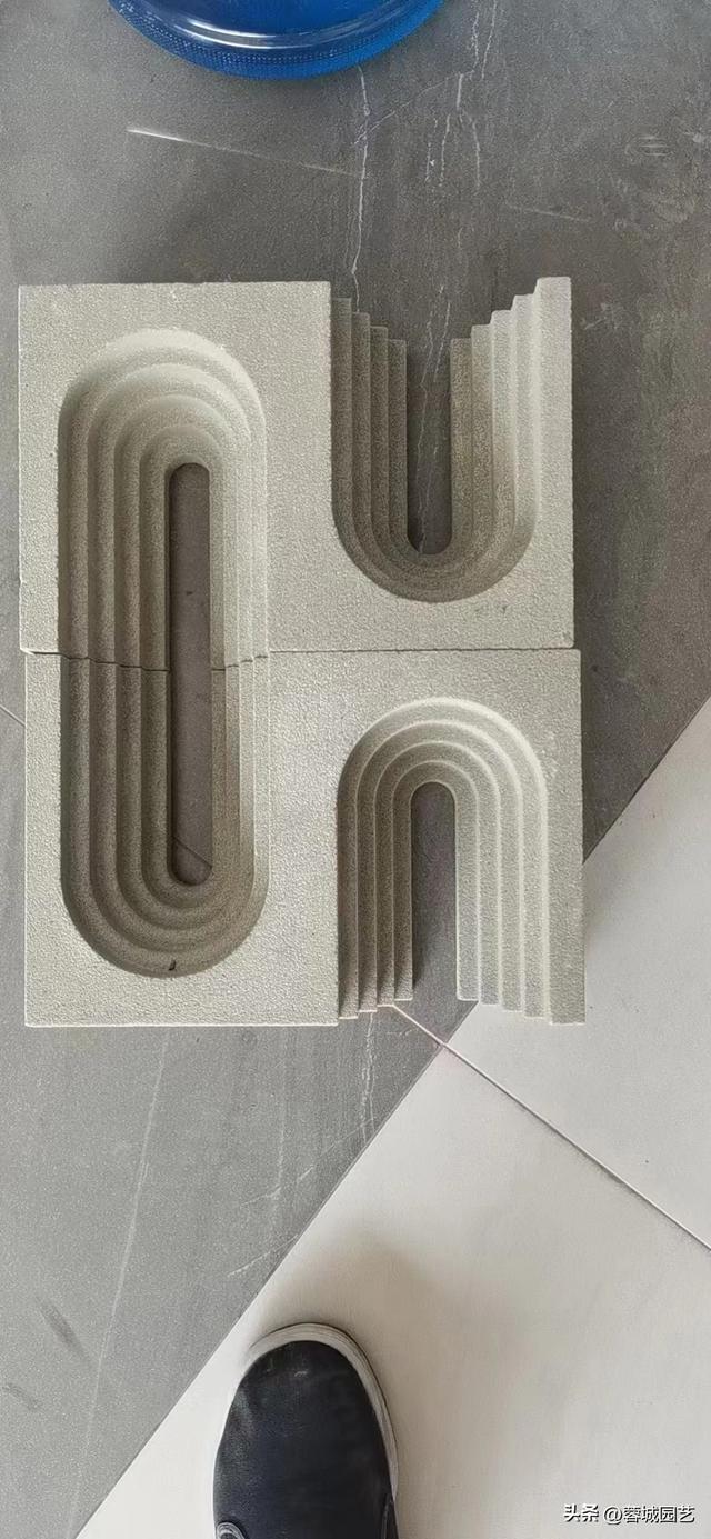 空心砖水泥砖构件网红隔断墙pu石材发泡陶瓷