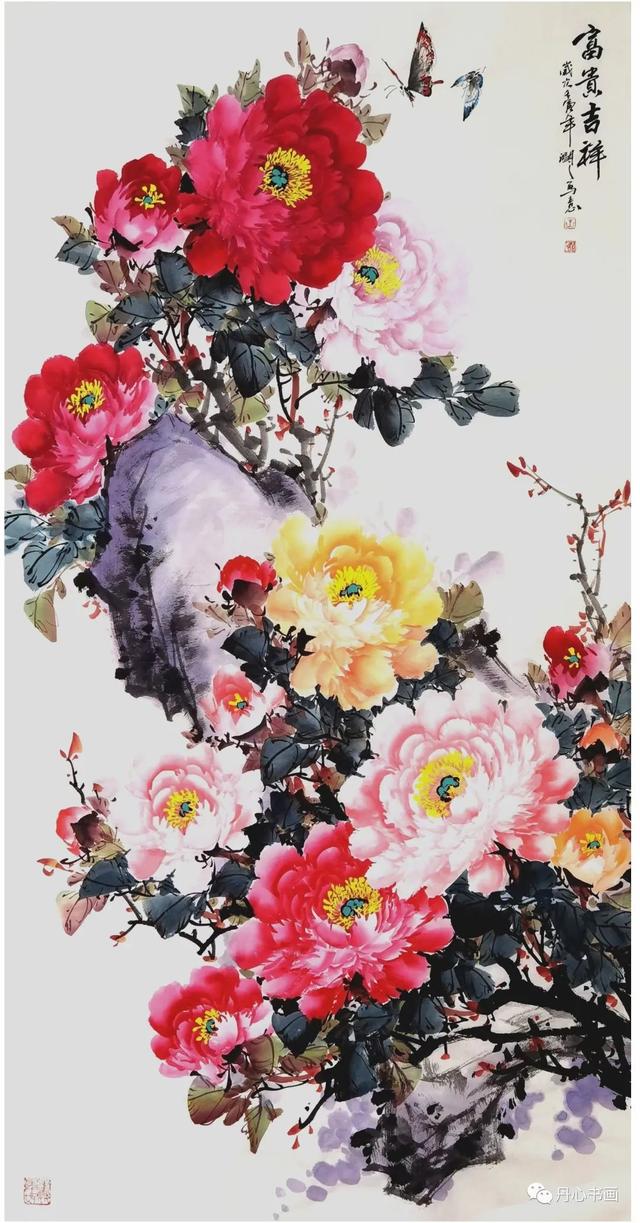 雍容华贵,馨香盈袖|画家王润之牡丹欣赏