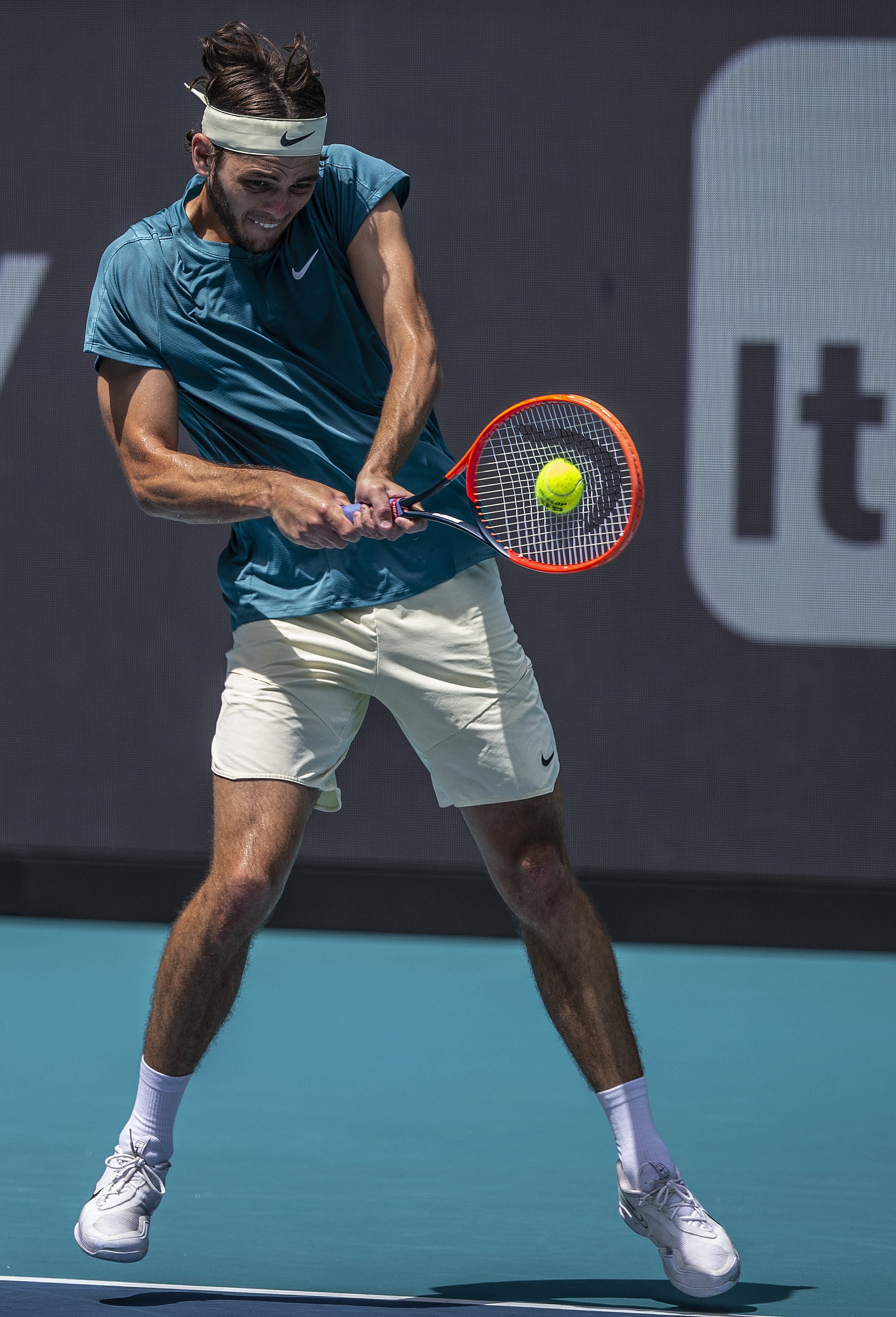 网球——迈阿密公开赛:弗里茨晋级