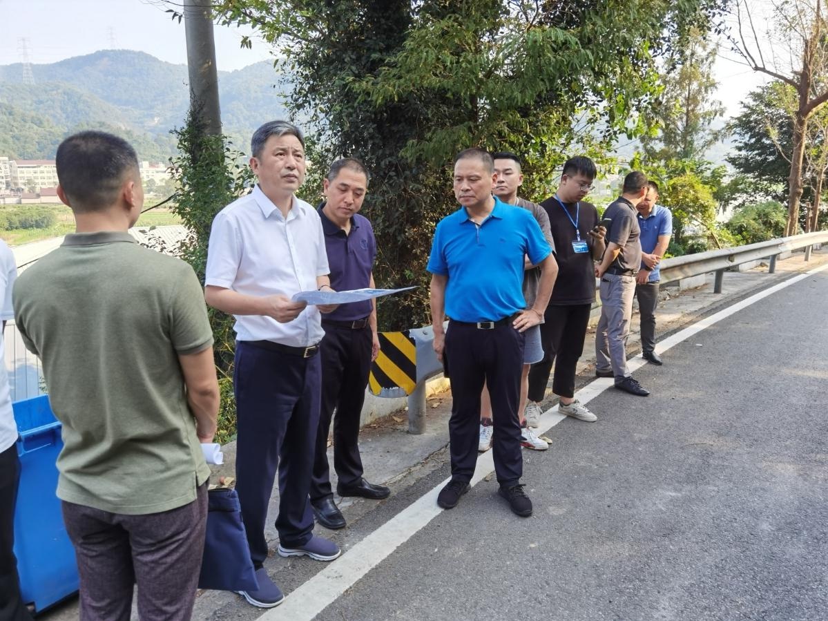 冯金考赴瑞安督查国庆节前安全防范工作