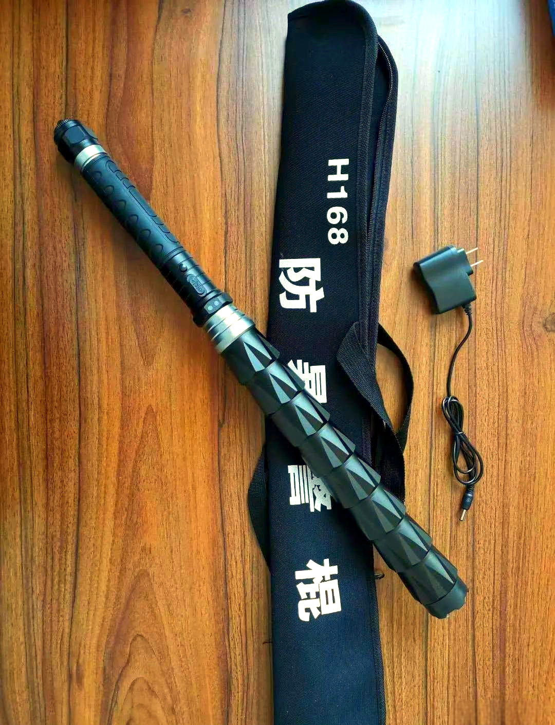 安达通 防暴棍 PC橡胶棍校园防暴小区安保器械 5号PC棍60cm