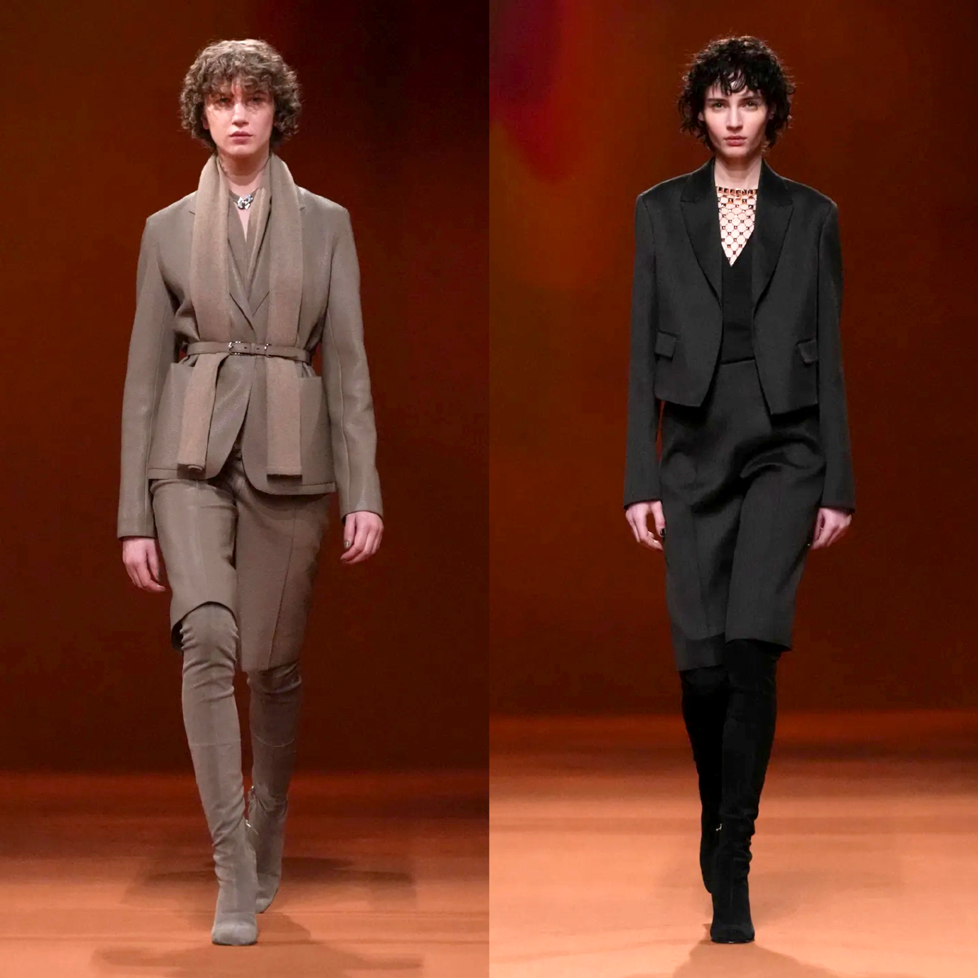hermès 2023秋冬系列,率性温暖,低调更沉稳优雅,简约实穿路线
