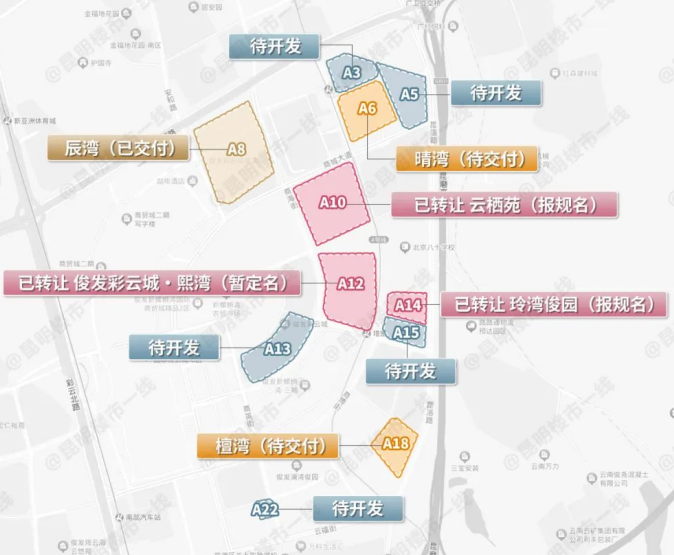 俊发彩云城a6地块全面重启:四大实力企业携手破局,助力房地产市场稳健