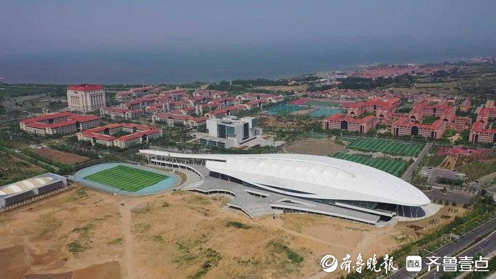 优雅宏伟,山东大学青岛校区的新建体育馆