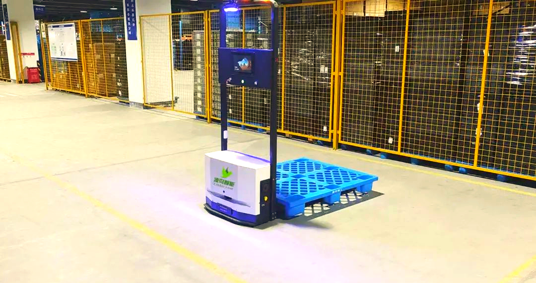agv小车在智慧工厂中的精准定位技术