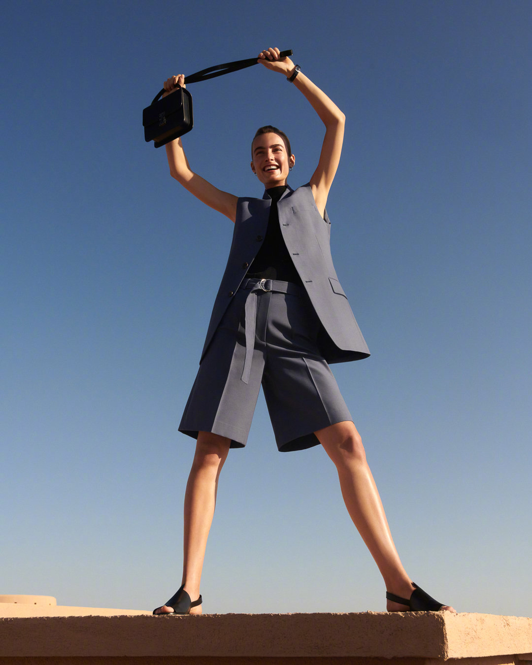 国际超模maartjeverhoef最新动态登封德版elle三月开季刊