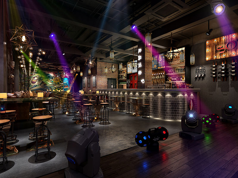 创意酒吧装修效果图