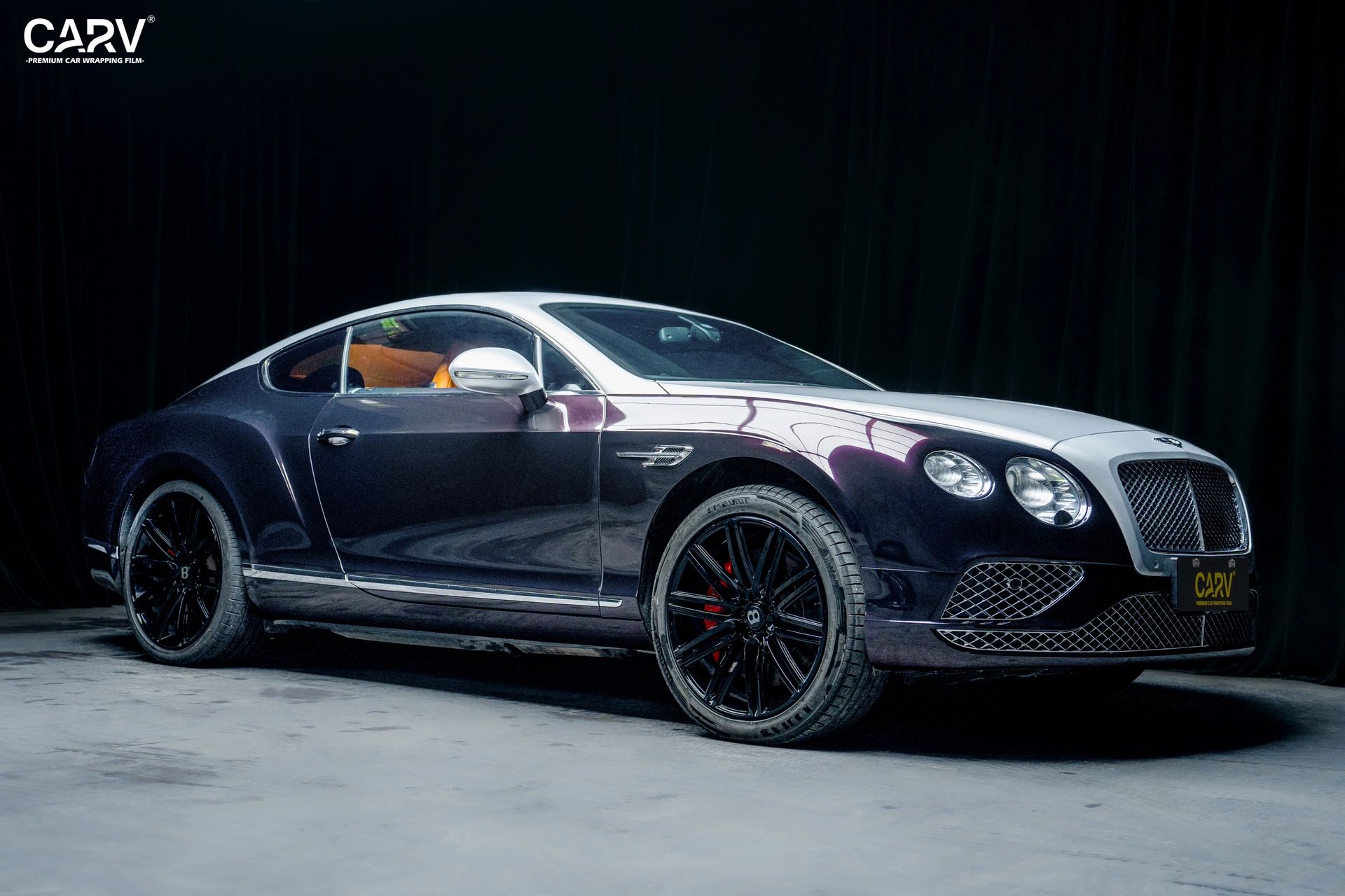 宾利卡孚改色膜液态金属快银 紫水晶,气质的搭配