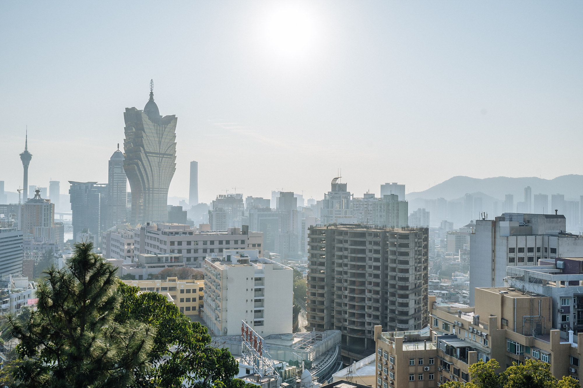 东望洋炮台,澳门新八景之一,俯瞰澳门的好地方