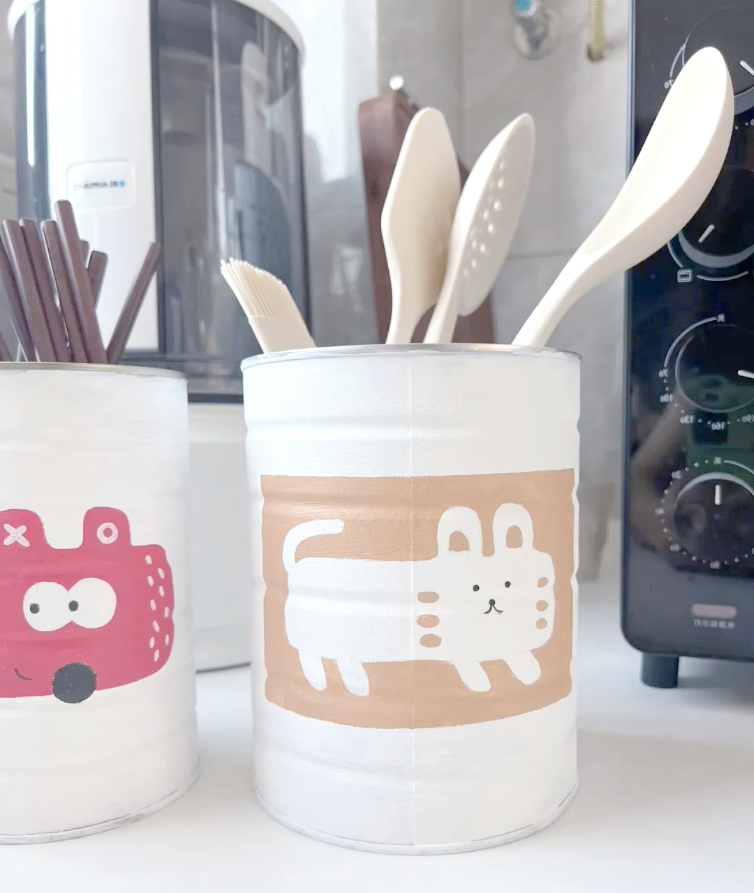 家中旧奶粉罐大变身,妙招改造让废品重焕光彩