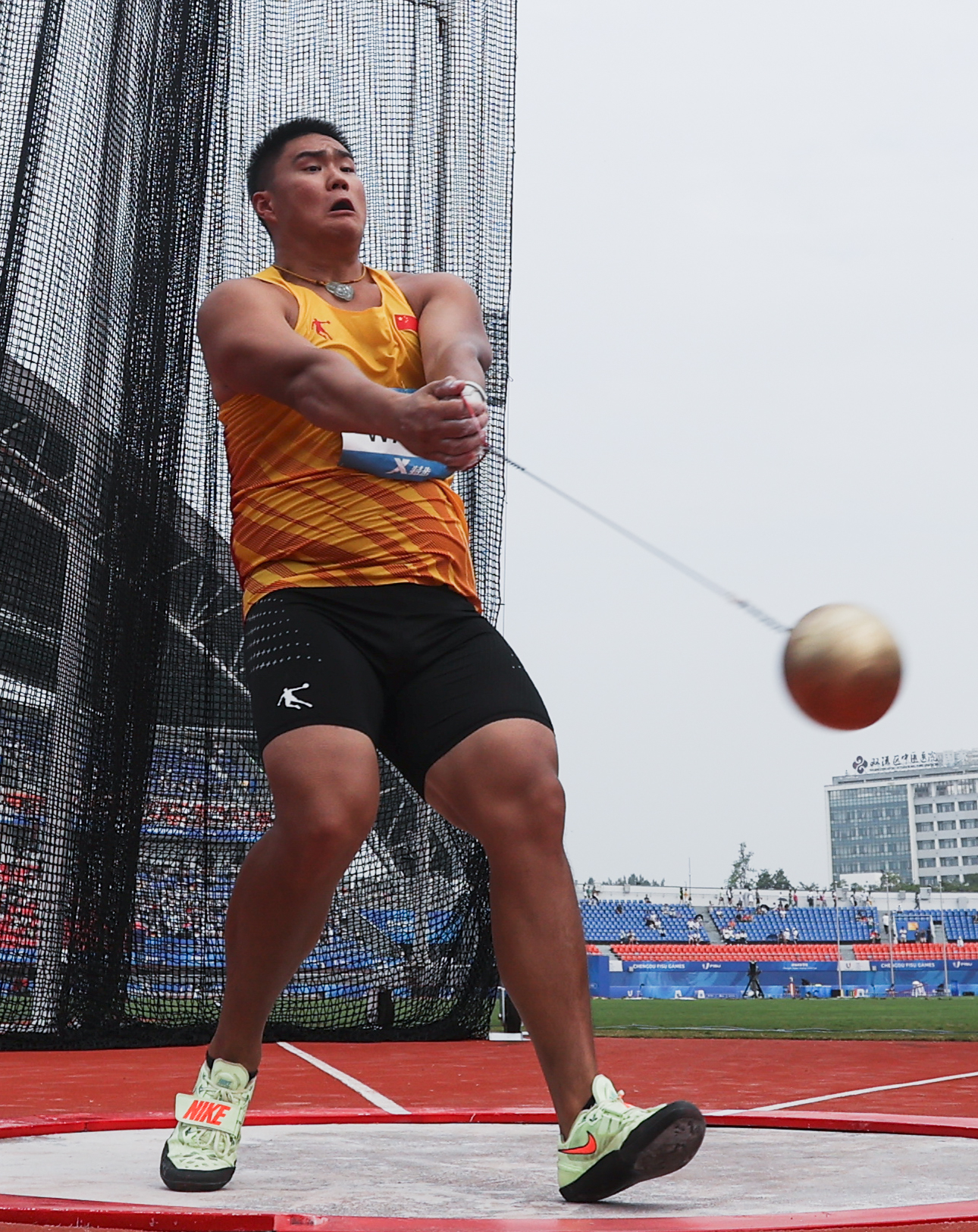 田径——男子链球:中国选手晋级决赛