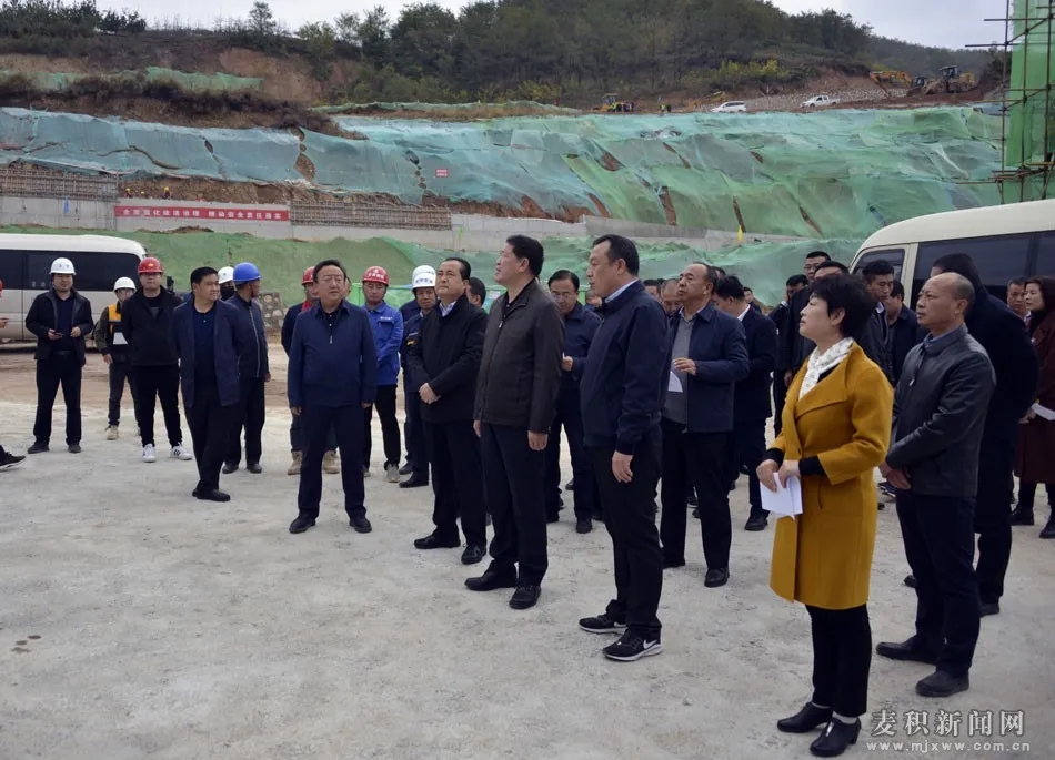 王军到麦积区调研天水人文纪念园项目建设