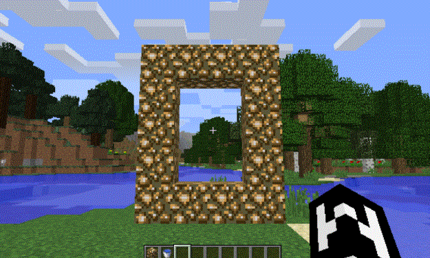 我的世界:天堂传送门怎么做?一个由天堂门引发的血案:云玩家!