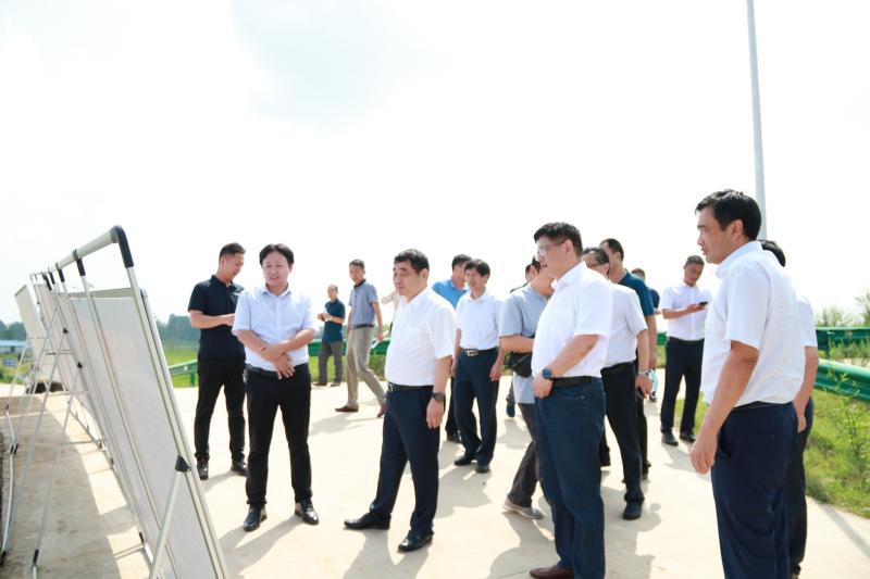 陈家本调研淠淮生态经济带水利基础设施建设情况