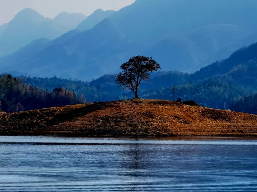 崇阳青山湖风景区图片