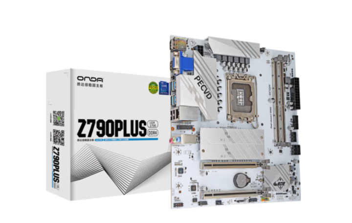 昂达推出白色pcb主板z790 plus-w 仅售120美元
