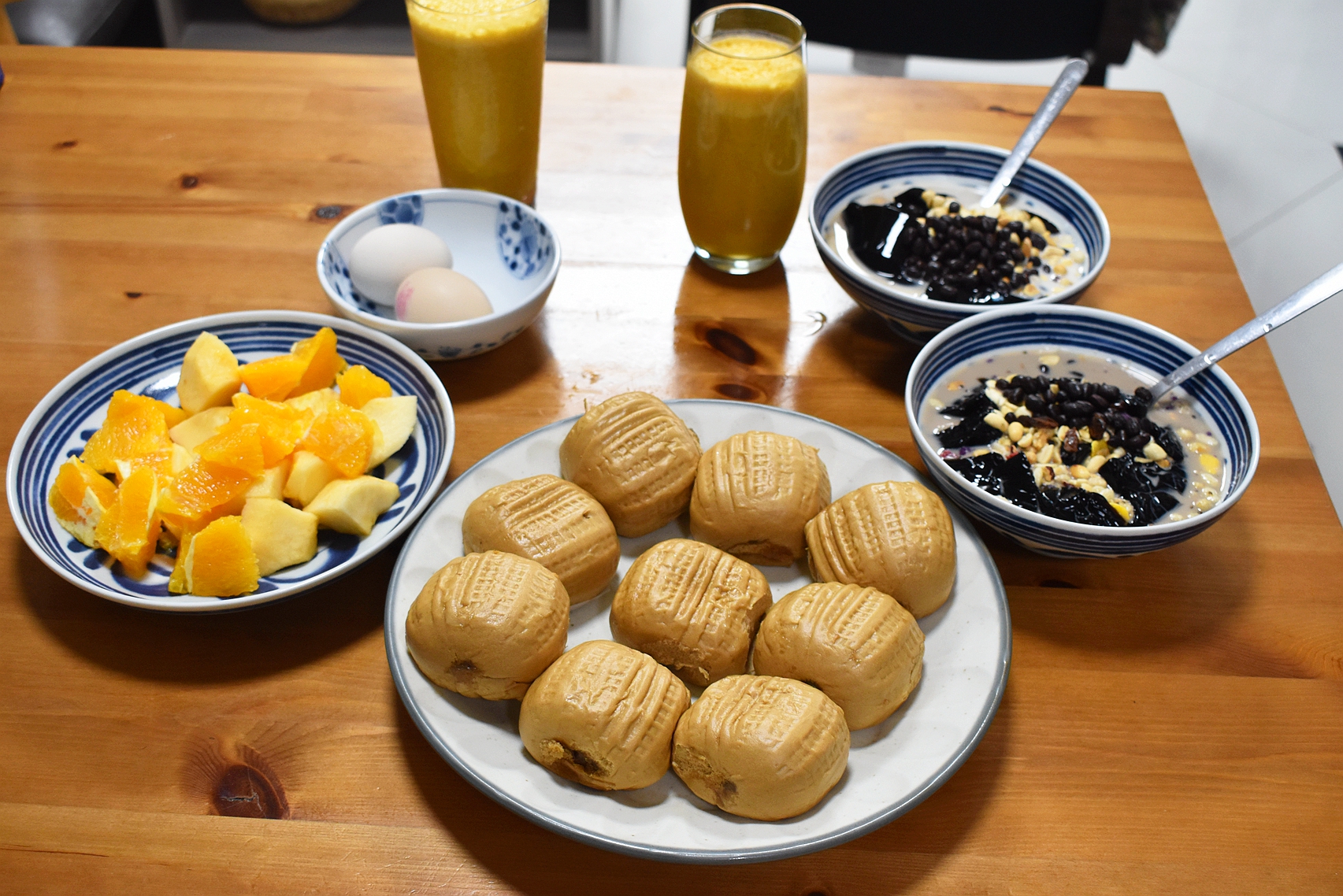 广东两口子的早餐,简单快手,样样好吃光盘不浪费,生活有滋有味