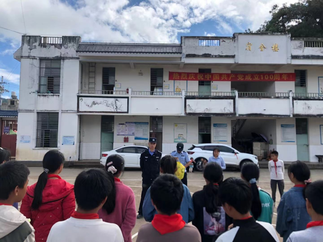 云县公安局后箐派出所深入校园开展禁毒宣传"六进" 活动