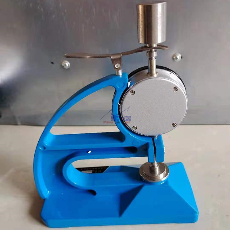 hd-10 防水卷材测厚仪 数显指针台式 油毡皮革厚度