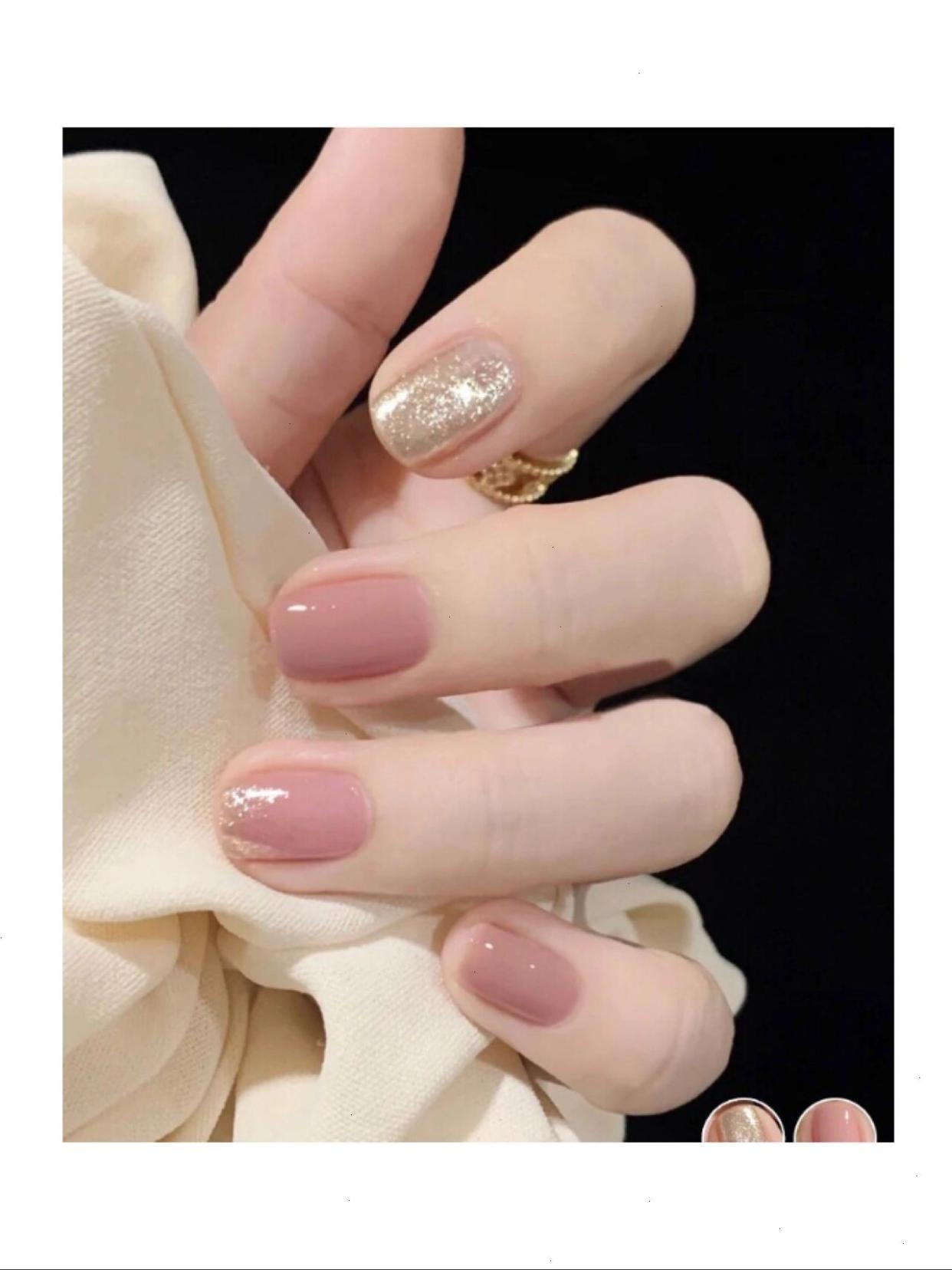 跳色系美甲!这样调色真的太好看了!