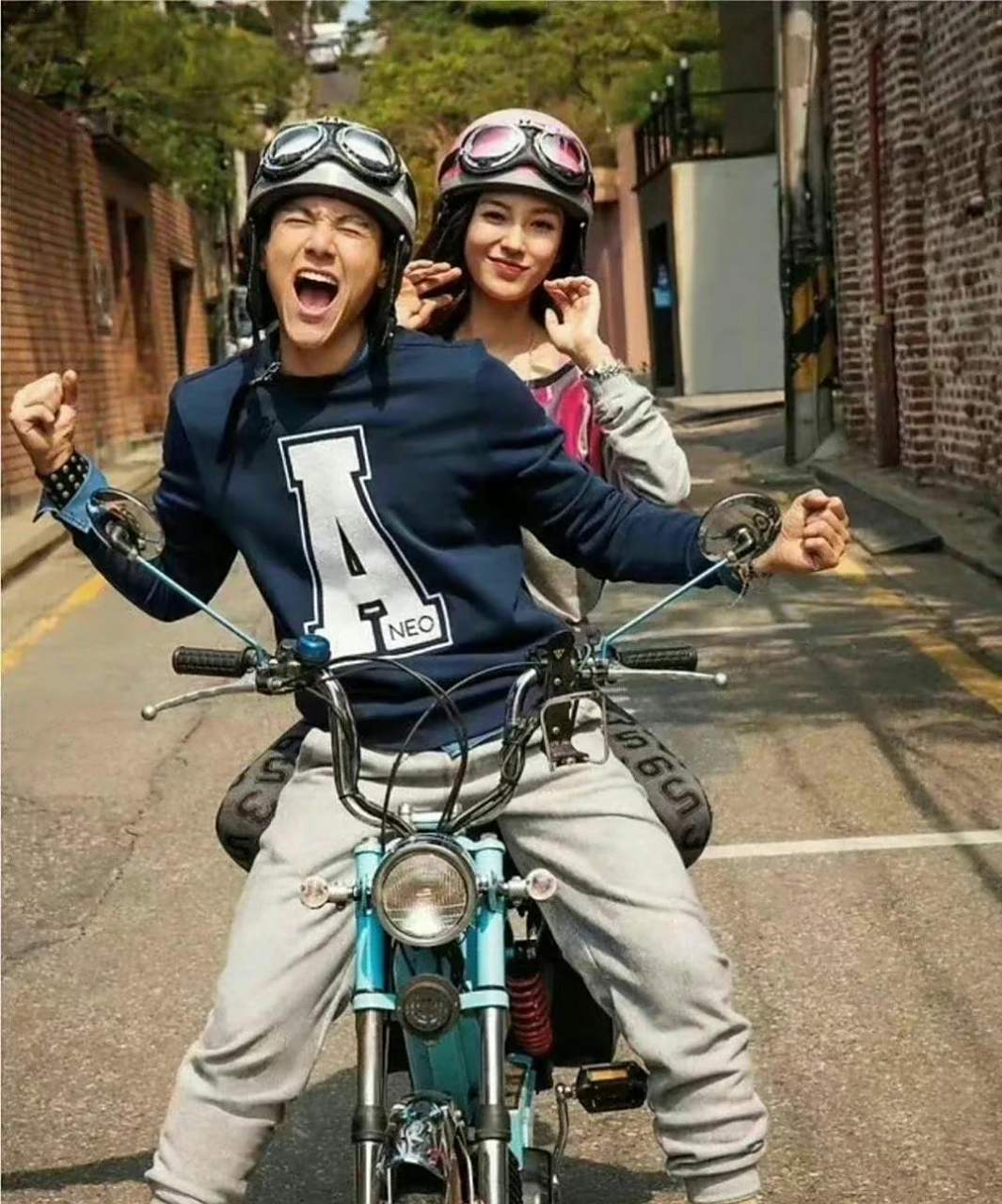 年轻时候的angelababy和彭于晏真的好般配