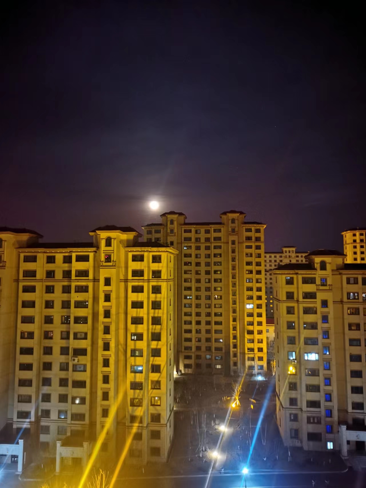 夜朦胧夜间静无声