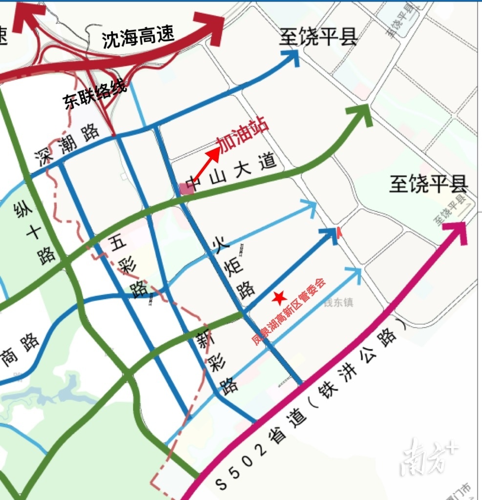 潮州市"十四五"首宗新增加油站规划布点落地凤泉湖