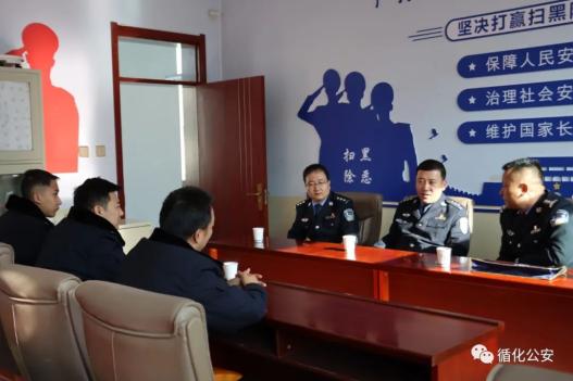 【循化公安】副县长韩伟深入基层所队督导维稳工作慰问基层民警