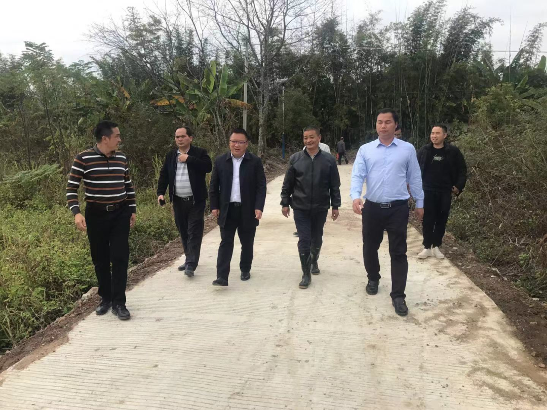 肇庆市交通运输局调研组赴怀集县梁村镇开展乡村振兴调研工作