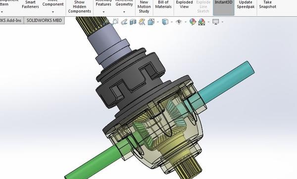 solidworks差速器画法图片