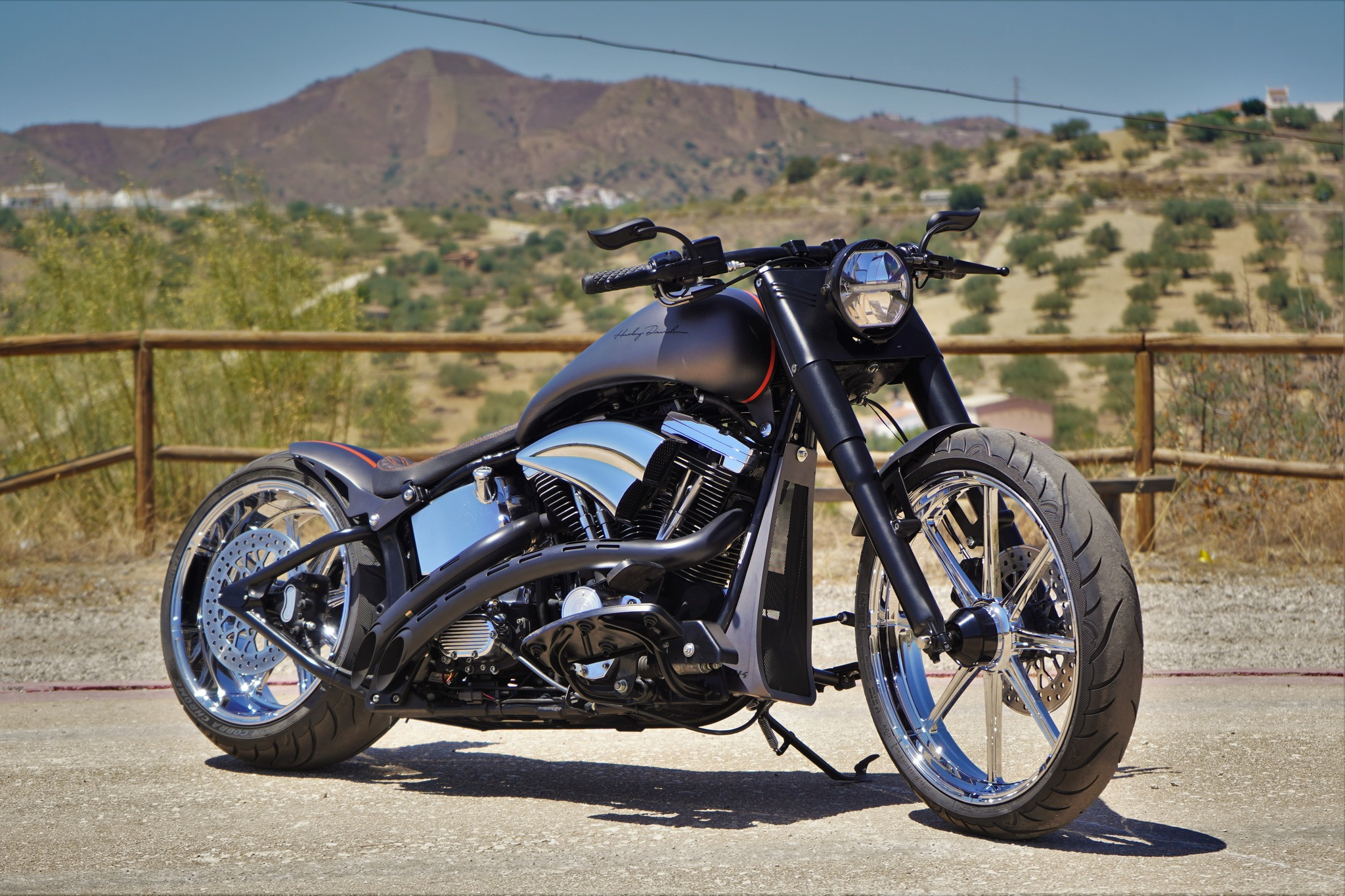 老车进化 哈雷heritage 1340改装欣赏