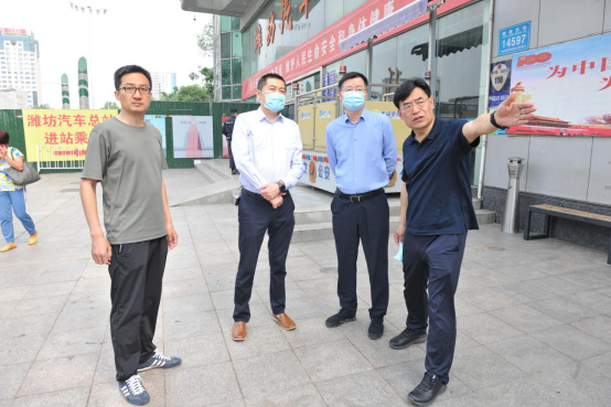 田民利督导检查客运站场服务大提升及环境大整治工作