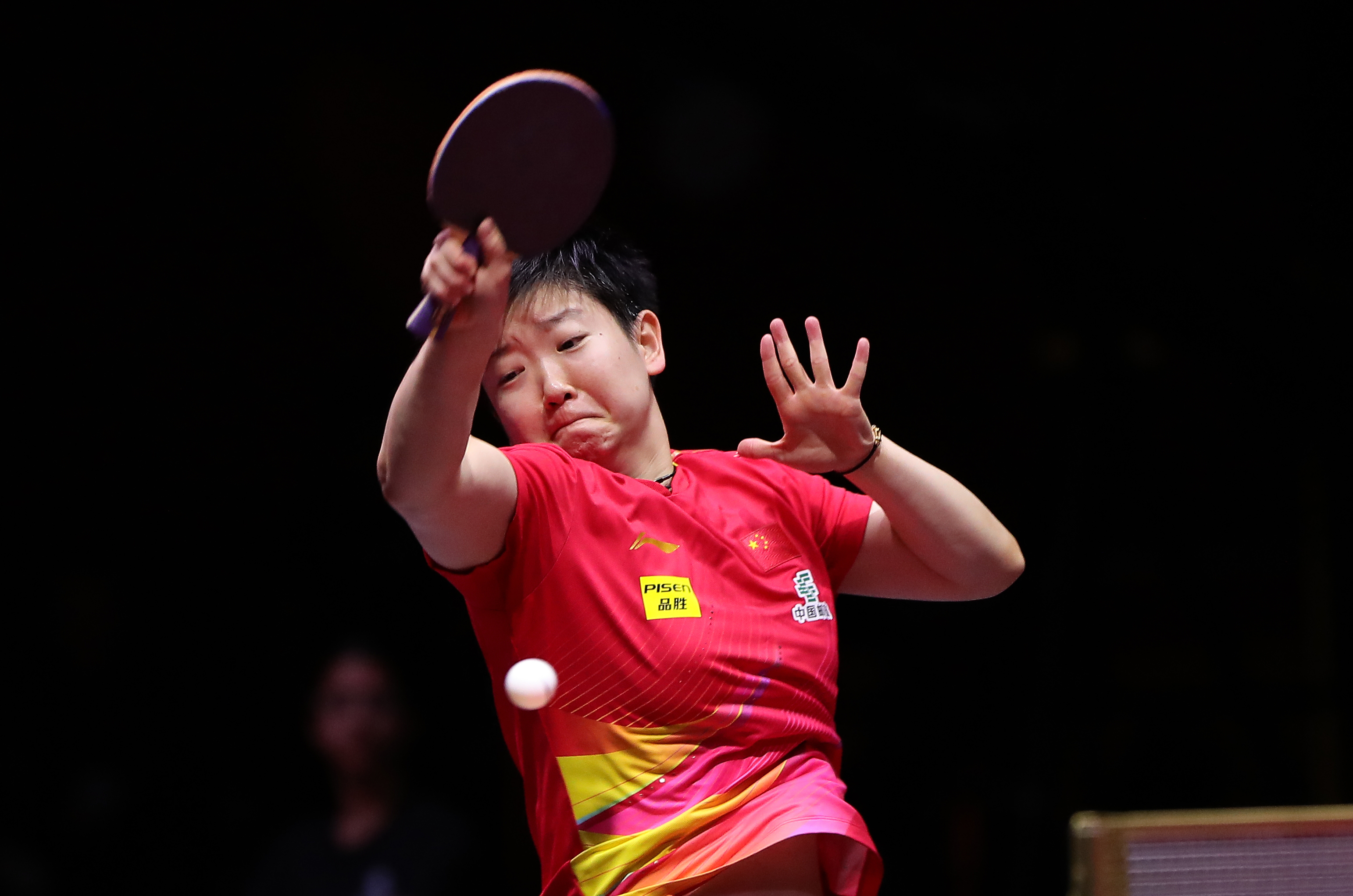 孙颖莎强 势晋级世 界杯半决相关图片2