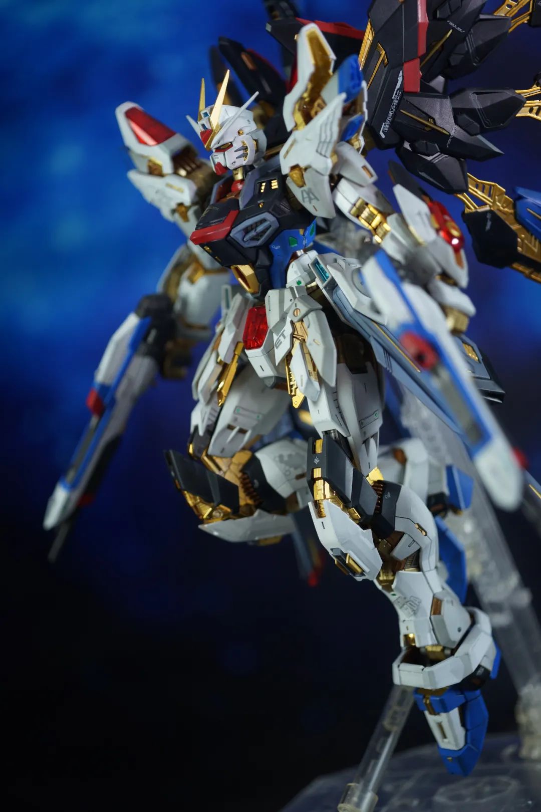 mgex强袭自由拼好了,上图